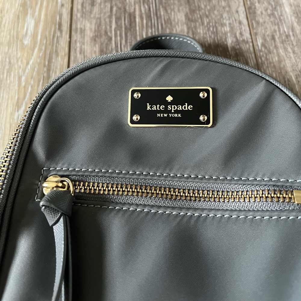 Kate Spade Mini Leather Backpack Purse - Picture 3 of 16